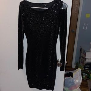 Windsor black sequin dress